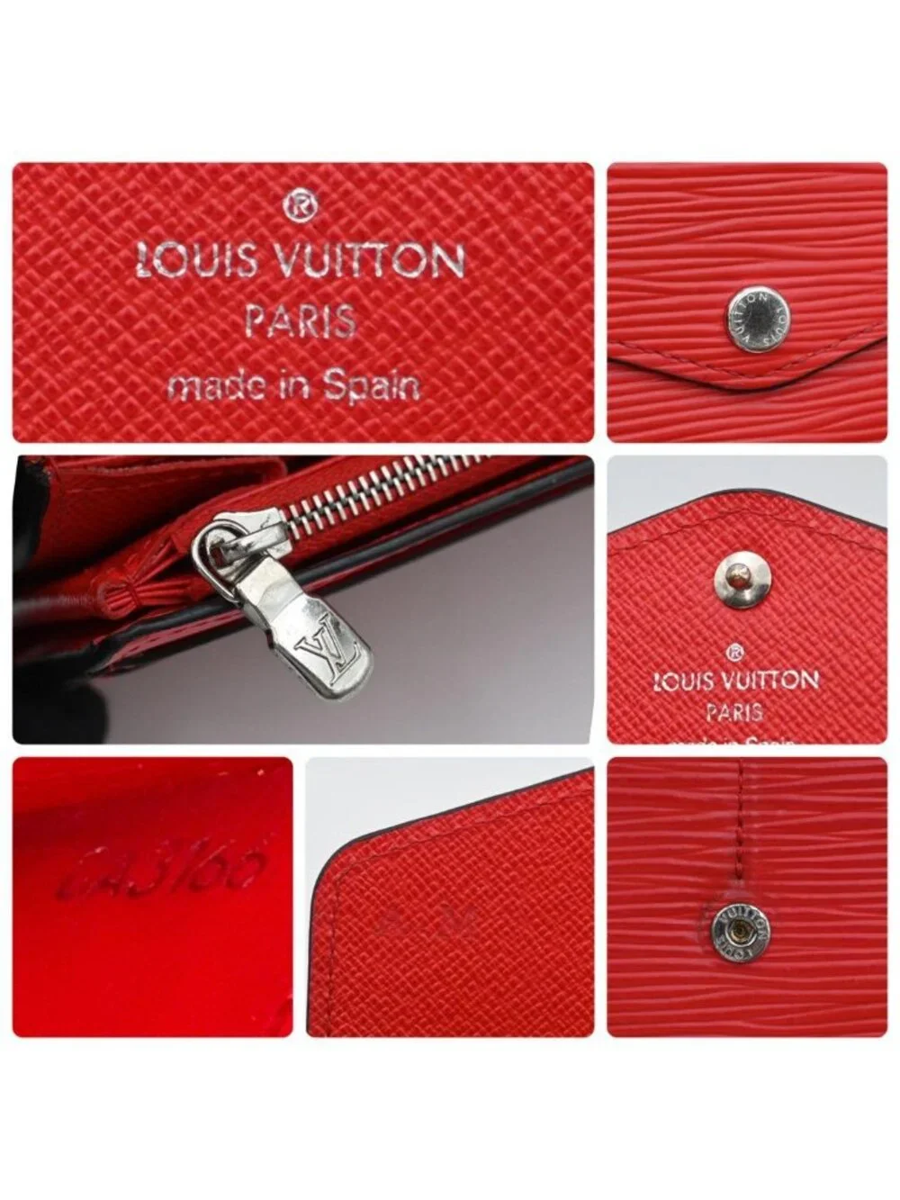Louis Vuitton Epi Portefeuille Sarah Wallet